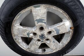 Peugeot 407 - Originání 16" alu kola - Zimní pneu - 5