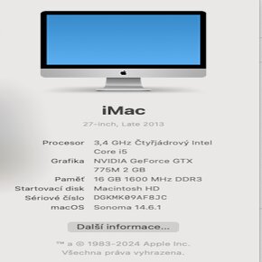 iMac 27" 5K 16GB RAM 512 SSD TOP STAV - 5