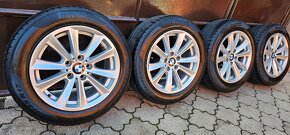 Originál alu BMW 5 F10, F11 5x120 225/55 R17 - 5,5mm zimní - 5