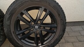 Prodám original zimní alukola seat Ateca 5x112 215 60 16 - 5