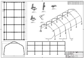 Plachtová hala A16 (5 x 5,5 m) – Garáž, sklad, přístřešek - 5