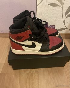 Air jordan high retro bred toe - 5