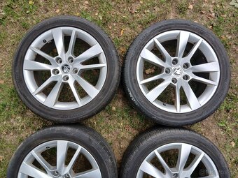 ALU kola,sada,ŠKODA TRIUS,originál,225/45 R17, 5x112,TOP - 5