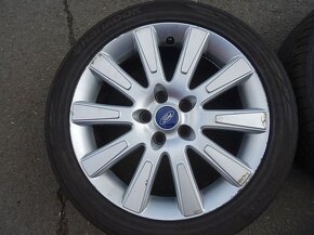 Alu disky originál Ford 17", 5x108,ET 50, letní pneu - 5