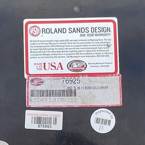 Jednosedlo Roland Sands - 5