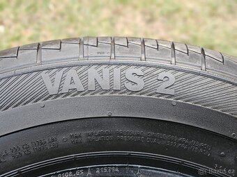 4x Letní ZÁTĚŽOVÉ pneu Barum Vanis 2 - 195/70 R15C - 99% - 5