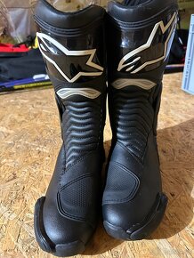 Boty na motorku Alpinestars S-MX 6 černé - 5