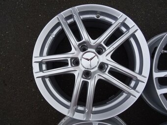 Alu disky na Mercedes, 17", 5x112, ET 48,5 , šířka 7J - 5