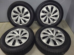 Originál 15" VW Škoda 5x100 zimní pneu 7-8mm - 5