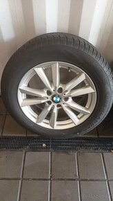 ORIGINÁLNÍ ALU KOLA BMW X5 8,5Jx18H2 + ZIMNÍ PNEU - 5