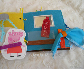 quiet book peppa pig - 5