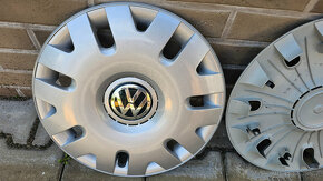 Nové Volkswagen 15" originál poklice 4ks - 5