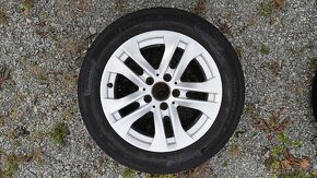 MERCEDES-BENZ ALU KOLA DISKY R16 5x112 ZIMNÍ PNEU 205/55/16 - 5