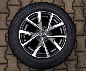 Alu kola originál Mazda CX 3 5x114,3 R16 KRÁSNÁ ZIMNÍ SADA - 5