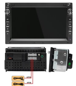 Nové Autorádio pro Škoda Octavia 1, Fabia 1, Transporter T5 - 5