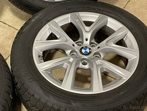 Alu kola 5x112 original BMW X1 205/60 R17 93H zimní sada - 5