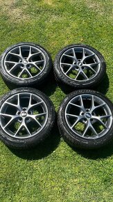 BBS šedá 225/45 R17 7,5J ET45+ zimní pneu - 5