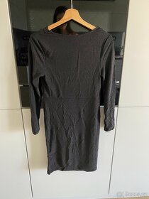 Černé elastické třpytivé šaty Dorothy Perkins - 5