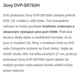 DVD přehrávač Sony - 5