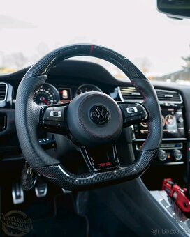 VOLANT VOLKSWAGEN R RLINE GTD GTI - KUZE / KARBON - 5