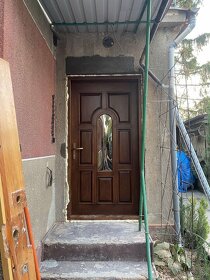 Dubové vchodové masivní dveře - 5