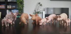 Schleich Farma králík prase ovce jehňe - 5