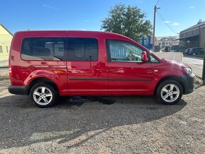 VOLKSWAGEN CADDY 1.6 TDI 75 KW MAXI SENZORY KLIMA 7 MÍST - 5