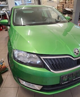 nd ze škoda Rapid 1.2.TSI 63kW, zelený spaceback - 5