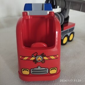 Lego duplo 10592 - hasičské auto, hasiči - 5