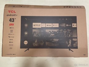 Televize TCL 43” 108 cm - 5