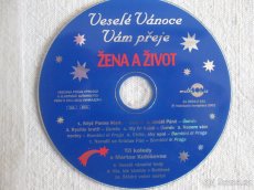 Hrníčky vánoční zvonky, ván.mísa zapék,CD,žabky na svíčky,ub - 5