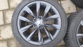 Alu kola Škoda 16" 5x100 pneu 215/45 R16 3-5mm Fabia - 5