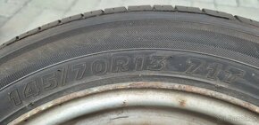 Sada 4ks pneu 145/70 R13 +plechové disky (platí do smazání) - 5