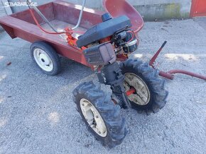 Prodám malotraktor tera vari s vlekem motorová jednotka jiko - 5