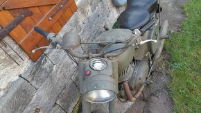 JAWA 250/553-03 Libeňák, Švéd. r.v.1960. originální barva. - 5