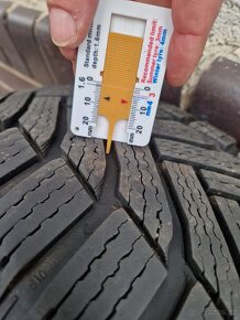 Kola passat b8, superb zimní pneu Michelin 215/60 R16 - 5