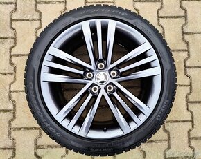 Alu kola originál Škoda Octavia III Scout 5x112 R18 Trinity - 5