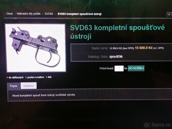 SVD dragunov samopal čsla AČR vojenský taktický kulomet - 5