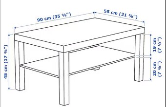 IKEA LACK konferencni stolek - 5