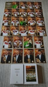 Fotbalové sběratelské karty - Německo Mistři světa Limitovan - 5