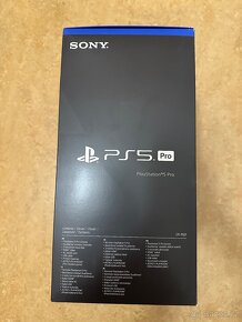 Herní konzole Sony PlayStation 5 Pro, nová, nerozbalená - 5