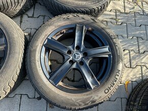 4x al kola 5x112 17 + pneu zimní 225/55 R17 101V - 5