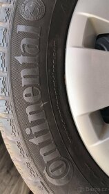 Mercedes-benz  pneu s disky kryty a snímače TPMS 215/60 R17 - 5