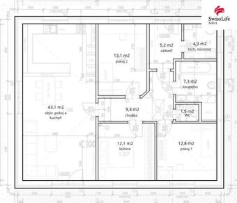 Prodej rodinného domu 109 m2, Žáky - 5