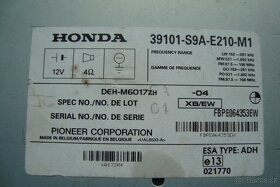 Autorádio na CD-Honda - 5