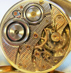 Zlaté kapesní hodinky Illinois (Elgin/Hamilton) - 5