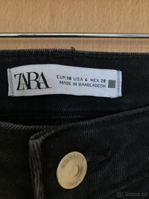 Černé skinny džíny Zara, vel. 38 - 5