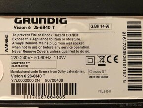 Grundig Vision 6 26-6840 T - 5