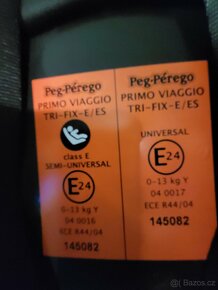 dětská sedačka Peg Perego Primo Viaggio Tri Fix 0-13 kg - 5