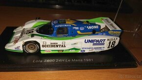 Lola T600 #18 de Villota / Edwards  Le Mans 1981 Spark 1:43 - 5